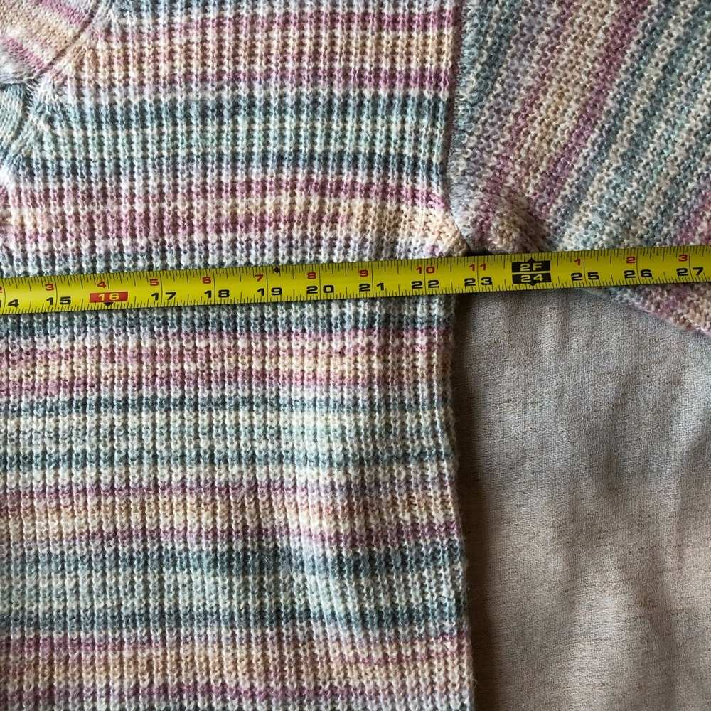 LC Lauren Conrad Beautiful Pastel Cable Knit Sweater Top.‎ Women’s XL - Picture 15 of 15